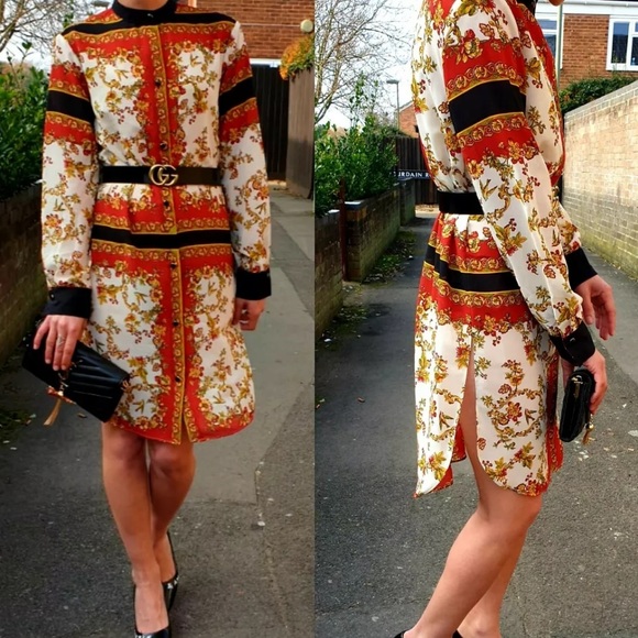 Zara Tops - ZARA PRINTED SHIRT DRESS BLOGGERS FAVE